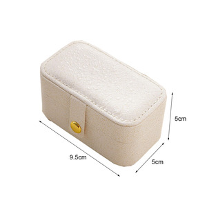 Có Thể Tháo Rời <span class=keywords><strong>Mini</strong></span> Xách Tay Đồ Trang Sức Lưu Trữ Hộp Thời Trang Phụ Nữ Phong Cách Trường Hợp Du Lịch Cho Bông Tai Son Môi Nhẫn - Product Image 6