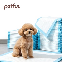 Tapis d'apprentissage jetables pour animaux de compagnie, taille personnalisée, avec logo, super absorbants, anti-fuites, antidérapants, contrôle des odeurs, pour chiots, chiens et chats