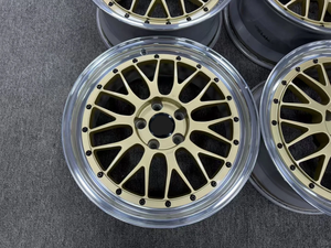 ล้อฟอร์จ 2 ชิ้น รุ่น CD-506 ขนาด 18 นิ้ว 5x114.3 สีทองขอบขัดเงา 8J ET35 / 9J ET35 ขอบลึก สำหรับรถยนต์โตโยต้า เล็กซัส อินฟินิตี้ - Product Image 4