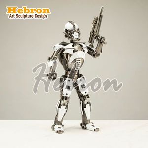 Adornos de Escritorio Hechos a Mano, Decoración para el Hogar, Juego de Natividad de Metal, Estatuas de la Familia de Jesús, Escultura de Arte Moderno en Venta - Product Image 4