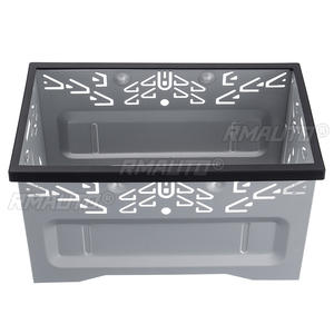 Cadre d'installation autoradio 2 DIN universel, boîtier de radio pour véhicule, cadre de montage pour lecteur DVD de voiture, plaque de fixation pour Passat - Product Image 6