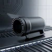 Pièce en aluminium Jeff usinée CNC de haute qualité, anodisée noire, sur mesure, usinage de précision, service d'usinage OEM, usine