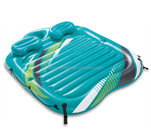 Đôi Kích thước Inflatable nước nổi hồ bơi nổi nệm không khí cho <span class=keywords><strong>2</strong></span> Guys nước Lounger Lilo - Product Image 4