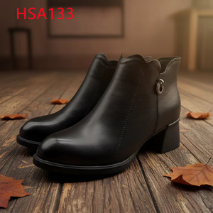 LXG, <span class=keywords><strong>Botas</strong></span> de Oficina Modernas de Alta Gama para <span class=keywords><strong>Mujer</strong></span>, Precio de Fabricante, <span class=keywords><strong>Botas</strong></span> de Media Pantorrilla de Lujo, Modelo HSA136 - Product Image 5