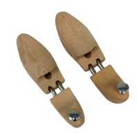 Chaussure en bois de hêtre réglable professionnel 2 tubes pour l'étirement et la protection des chaussures