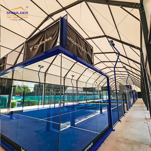 Cubierta de tenis de Pádel grande temporal, tienda de campaña, dosel para <span class=keywords><strong>piscina</strong></span>, carpas deportivas de Pickleball a prueba de nieve para campos de baloncesto de Bádminton - Product Image 5