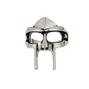 Anillo Masculino con Diseño de Máscara de Faraón, Ajustable, con Calavera Irregular, Joyería, Regalo - Product Image 5