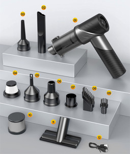 <span class=keywords><strong>Aspirateur</strong></span> <span class=keywords><strong>sans</strong></span> <span class=keywords><strong>fil</strong></span> pliable 17 kPa 11,1 V pour voiture, moteur <span class=keywords><strong>sans</strong></span> balais, nettoyage humide et sec - Product Image 3