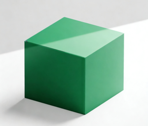 Pot en plastique acrylique vert 10g 30g 50g pour crème visage, soin de la peau, transparent, épais, double paroi, avec couvercle, pour cosmétiques - Product Image 3