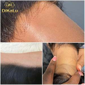 Proveedor de cabello Guangzhou 6 por 6 5*5 Cierre Hd, 4*4 8x8 Cierre de encaje transparente, 8 pulgadas 4*4 Cierre de encaje - Product Image 3