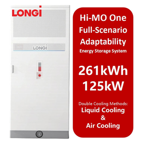 Longi All in One 261kWh 125kW Lithium Battery Industrial Commercial Container BESS Hybrid Solar Battery <b>Energy</b> <b>Storage</b> <b>System</b> - Product Image 1
