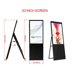 Monitor de exposición de 32 y 43 pulgadas, pantalla inteligente Android Ai, publicidad, pantalla de alta calidad LCD, publicidad, señalización Digital - Product Image 6