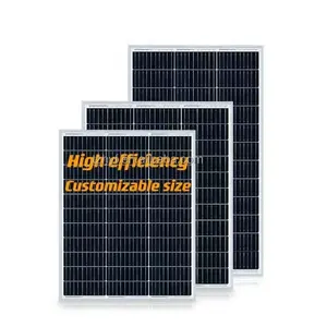 미니 12v 18V 10 20 30 40 50 와트 태양 전지 패널 60w 70w 80w 장쑤 중국의 태양 전지 패널