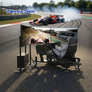 RenixSim Simulateur <span class=keywords><strong>de</strong></span> Course Commercial à Mouvement F1 Moza Cockpit Arcade Complet pour Machine <span class=keywords><strong>de</strong></span> <span class=keywords><strong>Jeu</strong></span> <span class=keywords><strong>de</strong></span> Conduite - Product Image 5