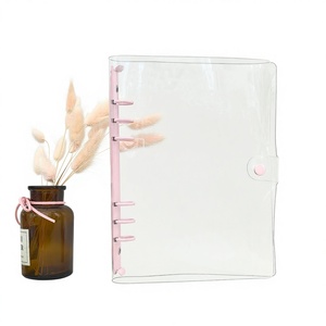 Copertina Trasparente in PVC per Quaderno A5/A6, Custodia Semplice per 60 <span class=keywords><strong>Fogli</strong></span>, Compatibile con Quaderni a Spirale e <span class=keywords><strong>Fogli</strong></span> Mobili Formato <span class=keywords><strong>A3</strong></span> - Product Image 1