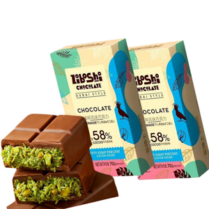 Grosir, Manis, Cokelat Blok OEM Dubai Pistachio Kataifi Cokelat Kembang Gula yang Lezat - Product Image 1