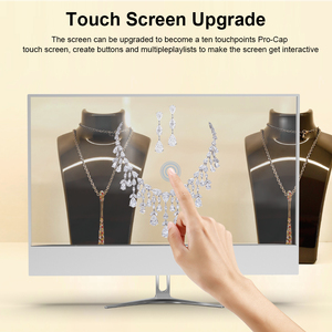 หน้าจอแสดงโฆษณา30 <span class=keywords><strong>55</strong></span>นิ้วหน้าจอสัมผัสสัมผัสแบบ capacitive แบบกำหนดเองในภายในร้านแสดงสินค้า - Product Image 4