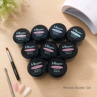 Gel de sculpture pour ongles Mixcoco sans TPO, gel de construction 2-en-1 pour extension d'ongles et sculpture 3D