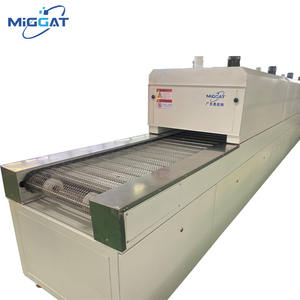 Four de traitement thermique à air chaud, four tunnel, four convoyeur, four tunnel haute température pour matériel et ligne de séchage électronique - Product Image 1