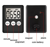 Logo personnalisé multifonction cuisine compte à rebours étude horloge numérique magnétique minuterie de cuisson