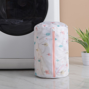 Bolsas de lavado duraderas, respetuosas con el medio ambiente, solubles en agua, Protector de ropa de sujetador, lavado reciclable, bolsa de lavandería de malla de poliéster grueso - Product Image 5