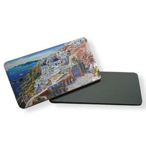 Aimants en caoutchouc souple avec logo personnalisé, souvenirs touristiques, pour réfrigérateur - Product Image 6