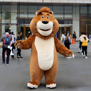 Costume da Mascotte Natalizio di Alta Qualità per Promozione Aziendale, Animale Cartoon 3D in Peluche - Product Image 1