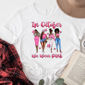 En <span class=keywords><strong>octobre</strong></span>, nous portons une applique d'impression par transfert de chaleur de sensibilisation au cancer du <span class=keywords><strong>sein</strong></span> <span class=keywords><strong>rose</strong></span> prête à presser pour les sacs à capuche de vêtement T-shirt - Product Image 4