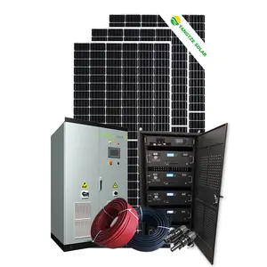 Yangtze endüstriyel kullanım kolay kurulum 10 yıl garanti 150kw kapalı ızgara fotovoltaik güneş paneli sistemi
