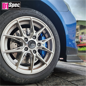 Kit Profesional Ligero Azul con Ranuras de 286 mm para Calibradores de Freno de 4 Pistones de 15 Pulgadas para Civic K6, K8 y Autos Pequeños - Product Image 4