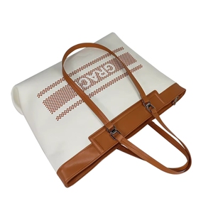 Sac fourre-tout réutilisable, moderne, élégant, portable, durable, grande capacité, souple, ouvert, imperméable, personnalisable, en tissu, pour un usage quotidien - Product Image 2