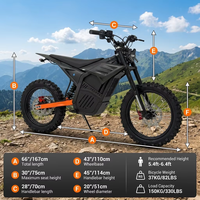 Vélo tout-terrain électrique 2000W pour adultes, commande en gros, moto électrique tout-terrain, stock entrepôt USA, fournisseur pour concessionnaires