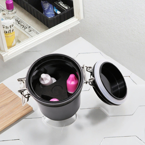 Custom Logo Reusable Plastic Eyelash Glue Storage Container for <b>Lash</b> <b>Extension</b> Tool - Product Image 3