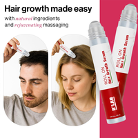 Sérum Capillaire Fortifiant au Romarin en Roll-on – Essence de Soin pour Cheveux et Cuir Chevelu Sans Parabènes – Réduit la Chute des Cheveux pour Femmes et Hommes