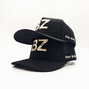 Ultimate 5 Panel Solid Waterproof Golf <b>Cap</b> Custom Embroidery Logo Low MOQ OEM Laser Perforated Breathable <b>Quick</b> <b>Dry</b> Sport Select - Product Image 2