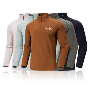 Camisetas Deportivas Ligeras de Secado Rápido para Hombre, Ropa Deportiva Transpirable para Gimnasio, Logotipo Personalizado para Correr y Hacer Ejercicio - Product Image 1