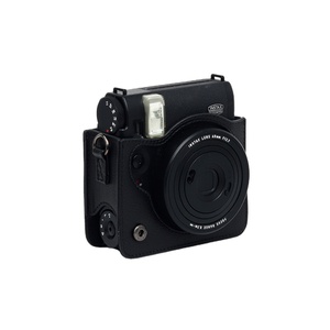 Sac en cuir pour appareil photo pour <span class=keywords><strong>Instax</strong></span> <span class=keywords><strong>Mini</strong></span> 99 Motif de litchi élégant pour la solution de stockage d'équipement vidéo de protection - Product Image 1