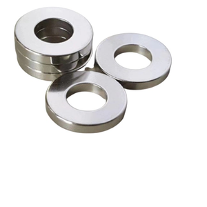 Aimant annulaire permanent en néodyme N52 Yong King industriel, à trous, matériaux magnétiques haute performance pour soudage, pliage et découpe - Product Image 1