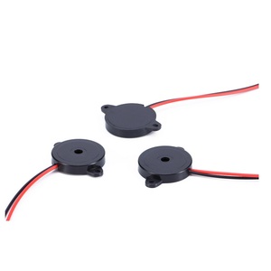 Cicalino Piezoelettrico PPO Passivo per Prodotti Elettrici 23*5mm <span class=keywords><strong>12V</strong></span> Montaggio a Vite con Filo - Product Image 1