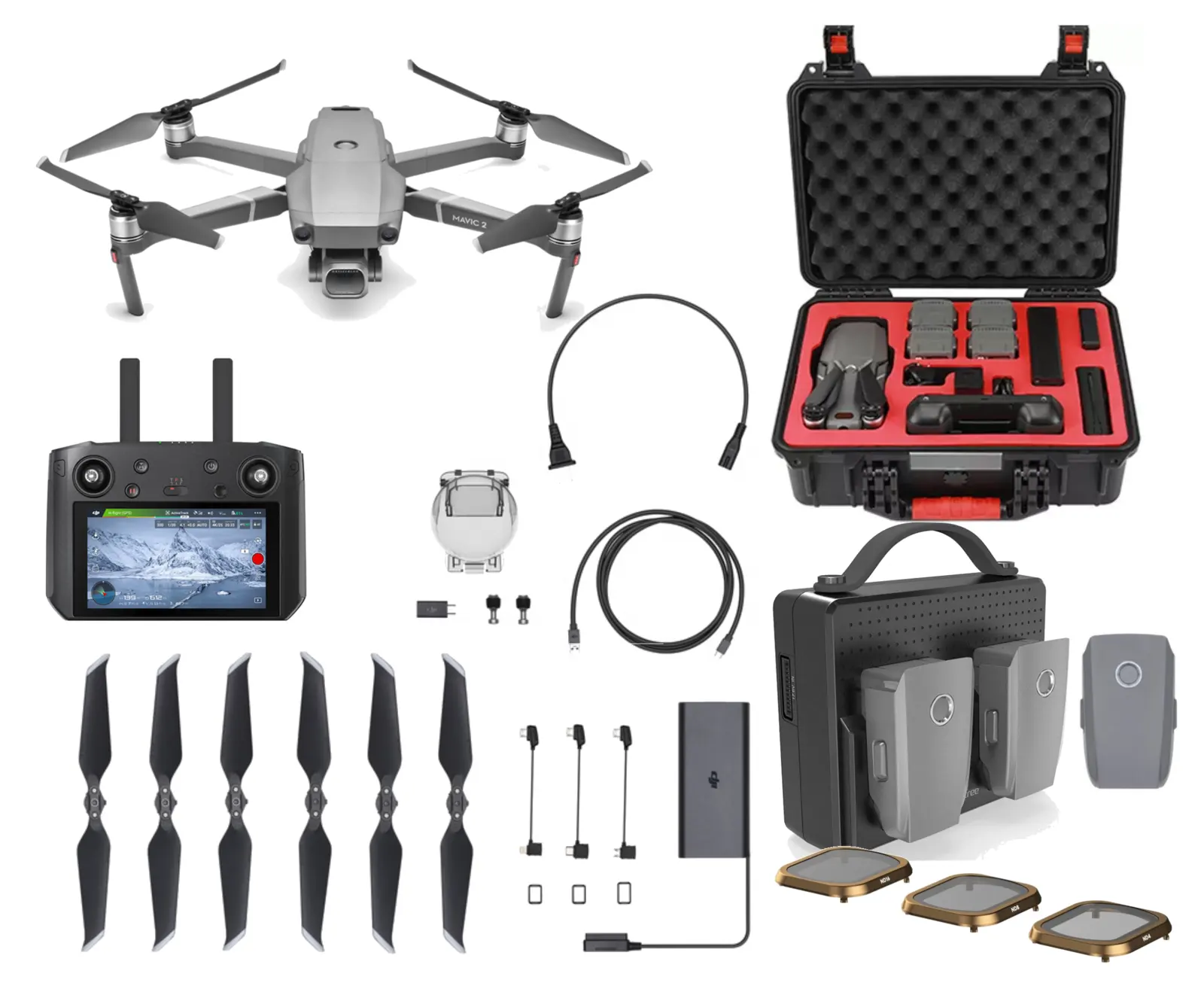 Brand New for MAVIC 2 PRO WITH SMART CONTROLLER ULTIMATE BEGINNERS PACK