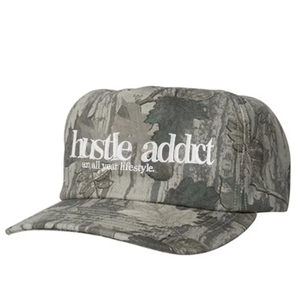 Chất Lượng Cao Bông Tùy Chỉnh Cây Camo 5 Bảng Điều Chỉnh Không Cấu Trúc Cha <span class=keywords><strong>Hat</strong></span> Thêu Mũ Cổ Điển Ngụy Trang Mũ Bóng Chày - Product Image 1