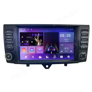 Pemutar Multimedia Radio mobil 9 inci, pemutar Multimedia Radio mobil layar sentuh Android 13.0 untuk Benz Smart Fortwo 451 2011-2015 GPS Navigator Stereo Carplay