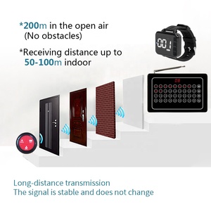 Xách tay mini Máy nhắn tin gọi điện thoại hệ thống cho khách trong nhà hàng thanh niên thanh Trung tâm Spa Trà nhà & sức khỏe Câu lạc bộ - Product Image 4