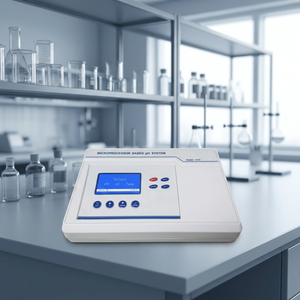 pH-mètre de laboratoire numérique de table avec mesure multi-paramètres et clavier à membrane - Product Image 2