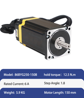 Motor Stepper Hybrid Emtech Nema 34 Closed Loop 12Nm dengan Encoder Feedback + Kit Driver Digital untuk CNC / Printer 3D