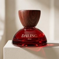 Flacon de parfum en verre hémisphérique portable de haute qualité 30ml 50ml 100ml Flacon pulvérisateur adapté à l'emballage de parfum