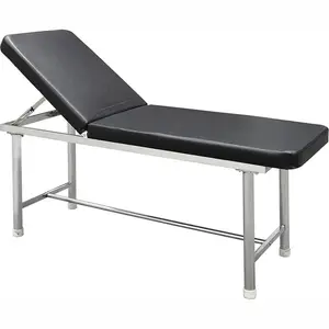 저렴한 의료 클리닉 사용 휴대용 병원 환자 검사 침대 조정 가능한 검사 테이블