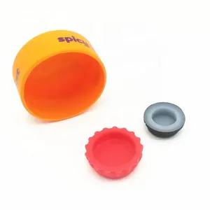 Bouchons de bouteille en caoutchouc Silicone réutilisables universels, lait, Soda, bière, vin, eau