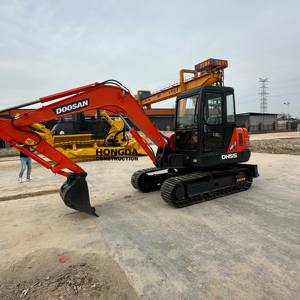 Doosan มือสองเครื่องขุดดินขนาดเล็ก DH55 5ตันรถขุด DH60 DH55มือสองจากเกาหลี - Product Image 1