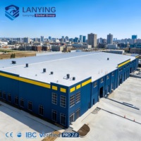 Construcción Rápida con Conexión por Pernos, Diseño de Estructura de Acero Industrial, Nave Industrial con Viga para Grúa para Fabricación Pesada